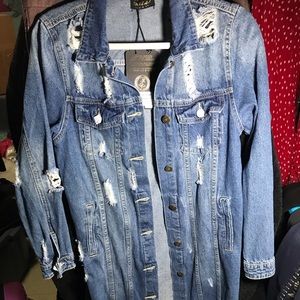 Denim duster - long jacket